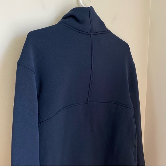 Lululemon Kick The Cold Funnel Neck Inkwell Navy Blue Size 6 - Picture 7 of 15
